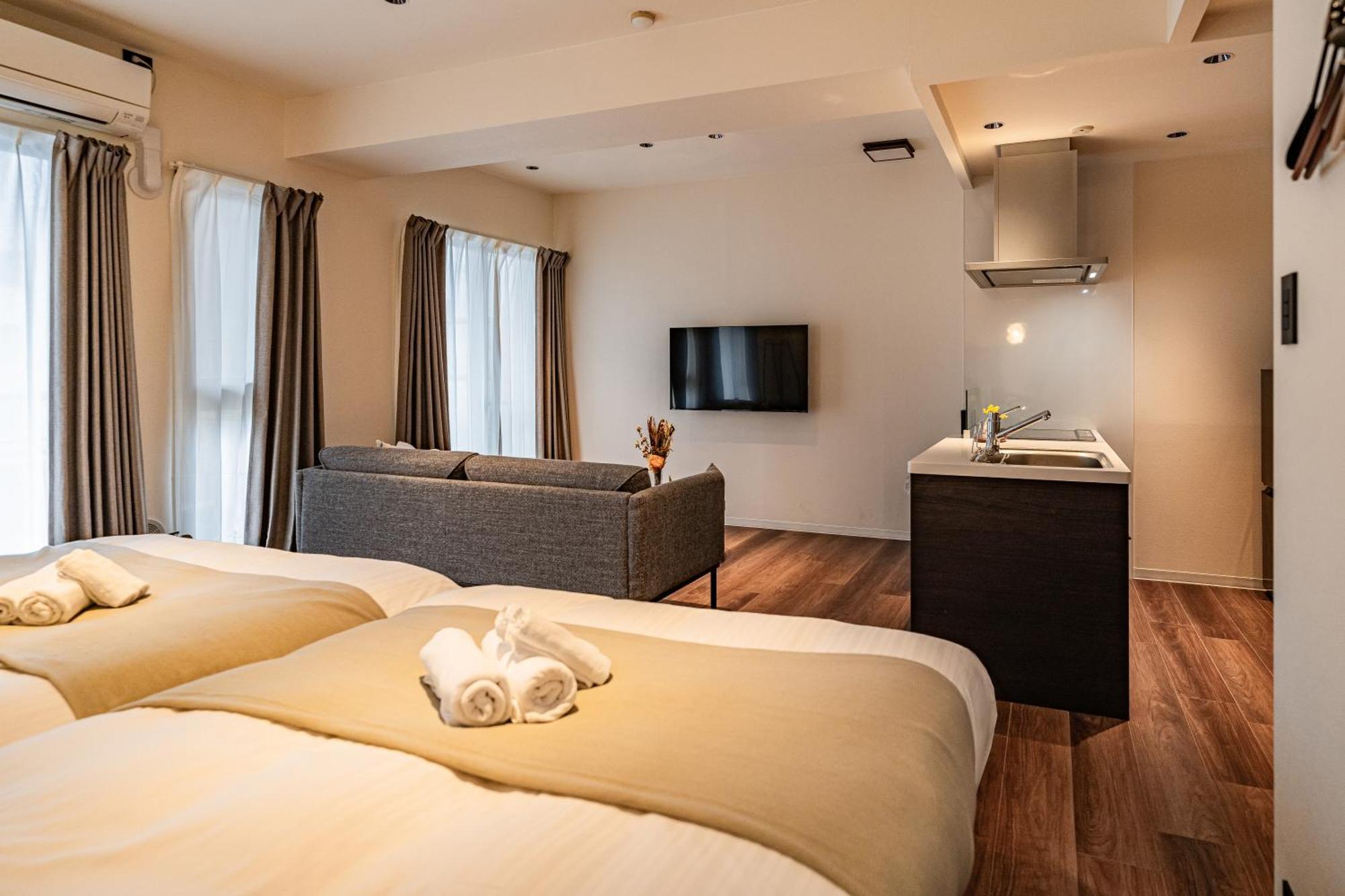 Apartment Hotel 11 Shinsaibashi Amemura Osaka Ngoại thất bức ảnh