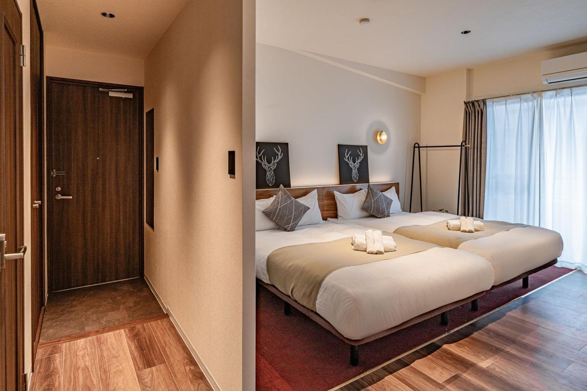 Apartment Hotel 11 Shinsaibashi Amemura Osaka Ngoại thất bức ảnh