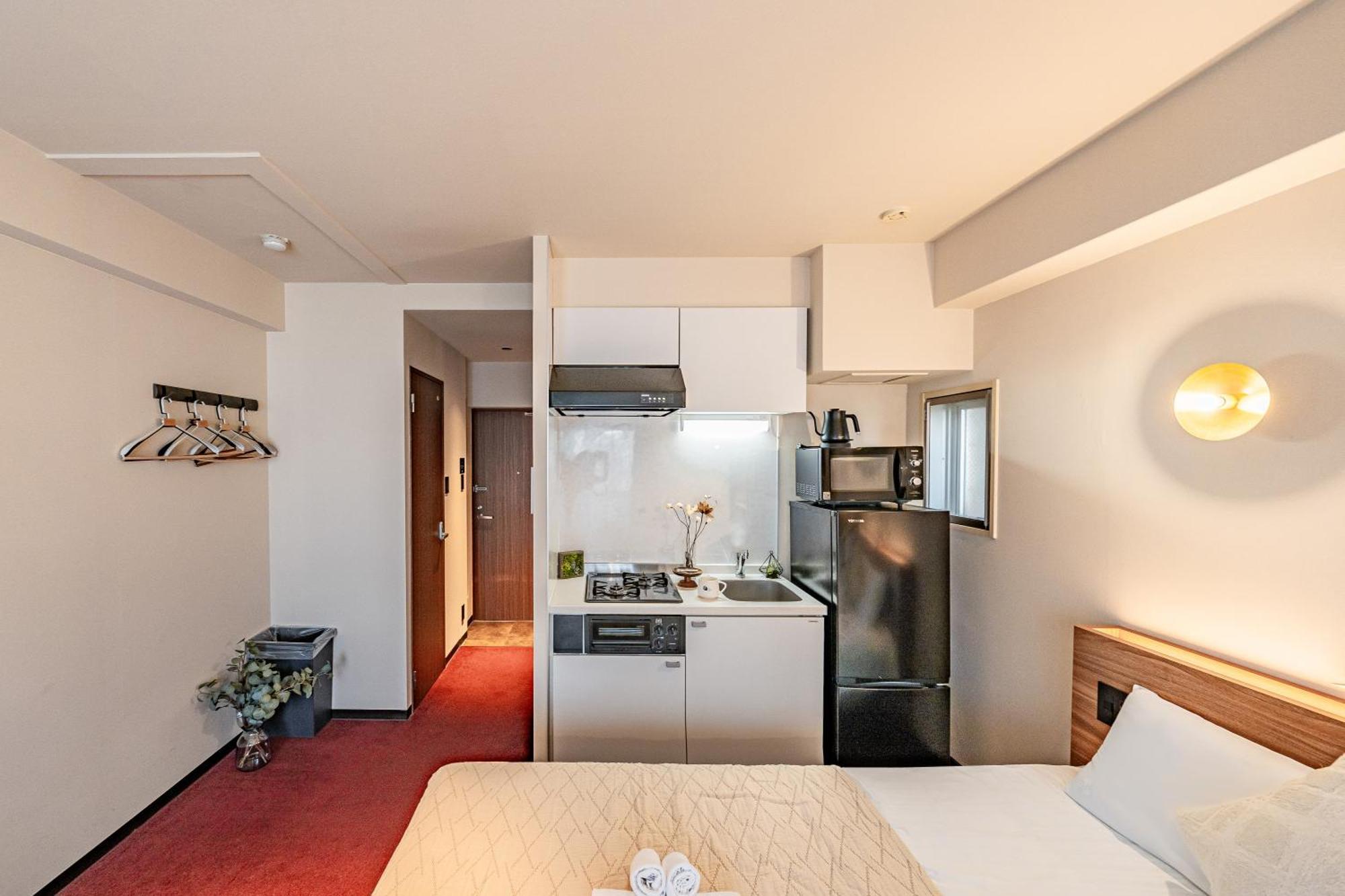 Apartment Hotel 11 Shinsaibashi Amemura Osaka Ngoại thất bức ảnh