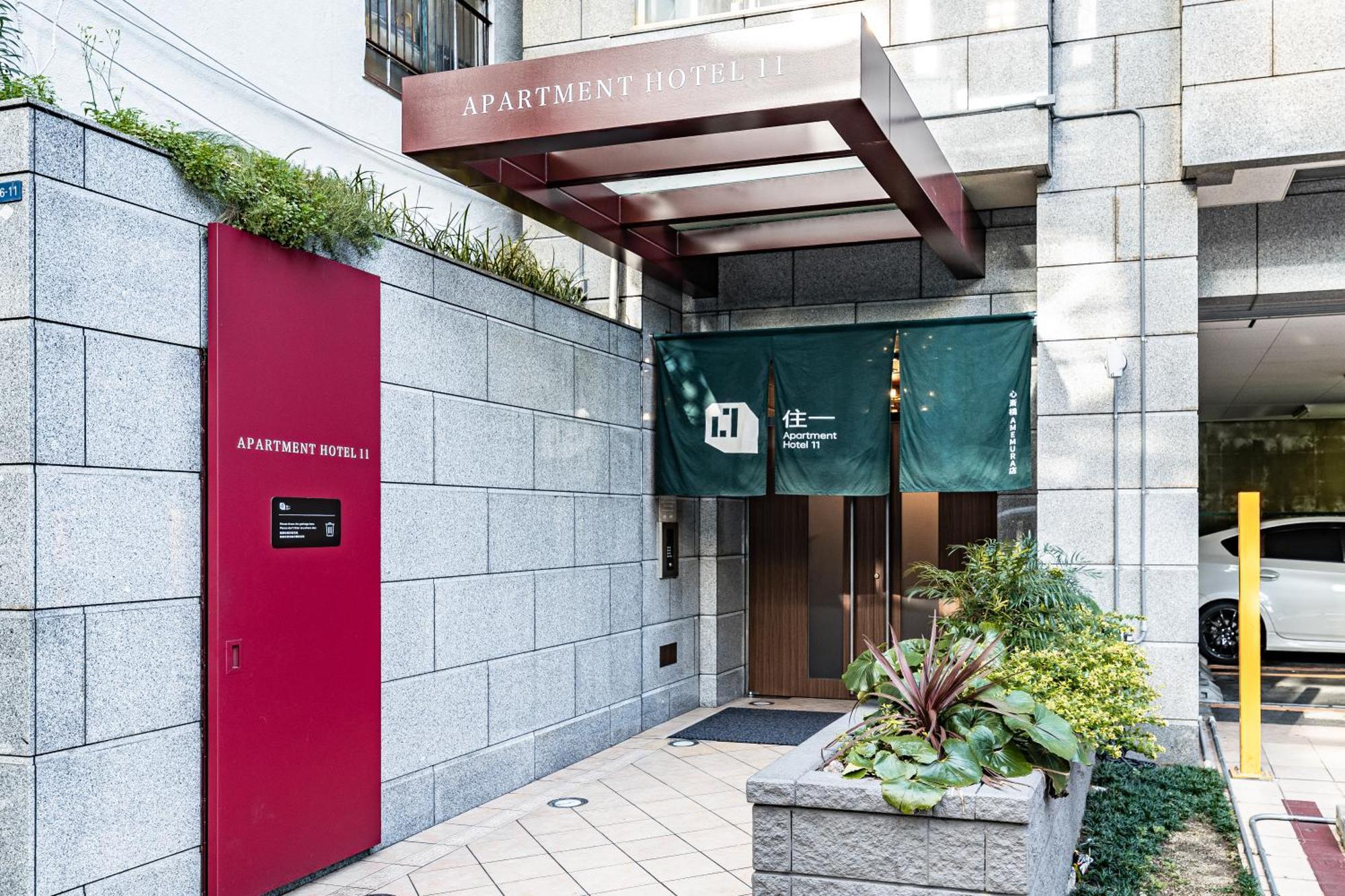 Apartment Hotel 11 Shinsaibashi Amemura Osaka Ngoại thất bức ảnh